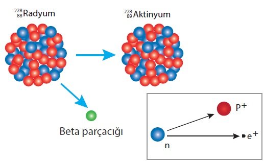 Radyum Çekirdeği Beta Bozunumu