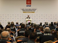 AFAD İl Müdürleri Toplantısı ANTALYA