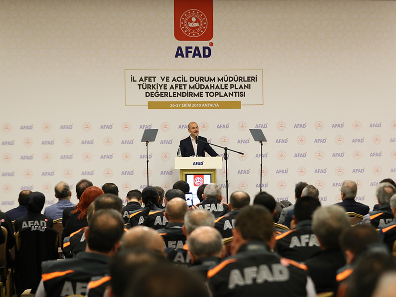 AFAD İl Müdürleri Toplantısı ANTALYA