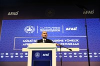 İçişleri Bakanı Sn. Süleyman SOYLU-Mülki İdare Amirlerine Yönelik Afet Yönetimi Eğitimi programı