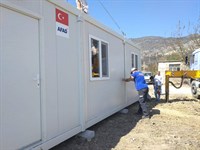 Yangın Bölgelerinde Yürütülen Nakdi Yardım, Barınma Ve Beslenme Çalışmaları