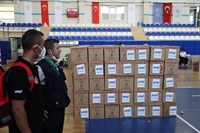 Yangın Bölgelerinde Yürütülen Nakdi Yardım, Barınma Ve Beslenme Çalışmaları