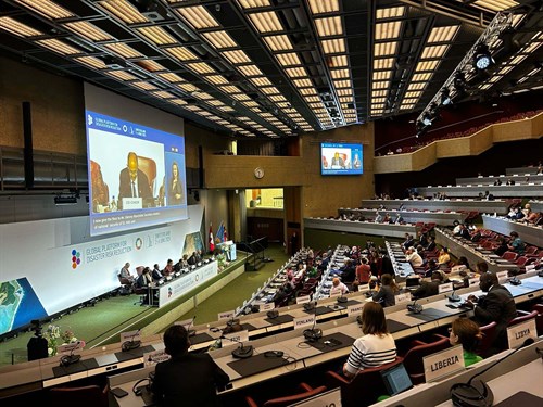Afet Risk Azaltma Küresel Platformu (GP2025) İsviçre’nin Cenevre şehrinde gerçekleştirildi.