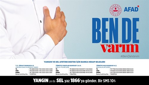 Yangın ve Sel Afeti Yardım Kampanyası